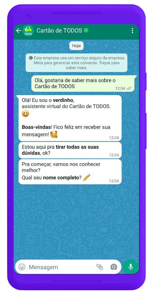 Cartão de Todos