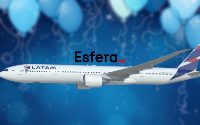 Promoção! LATAM Pass oferece até 30% de bônus na transferência de pontos Esfera